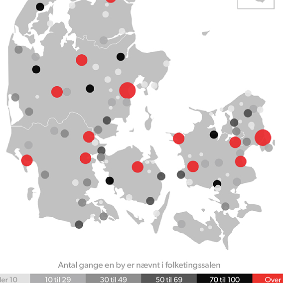 Tjek om politikerne husker eller glemmer din by