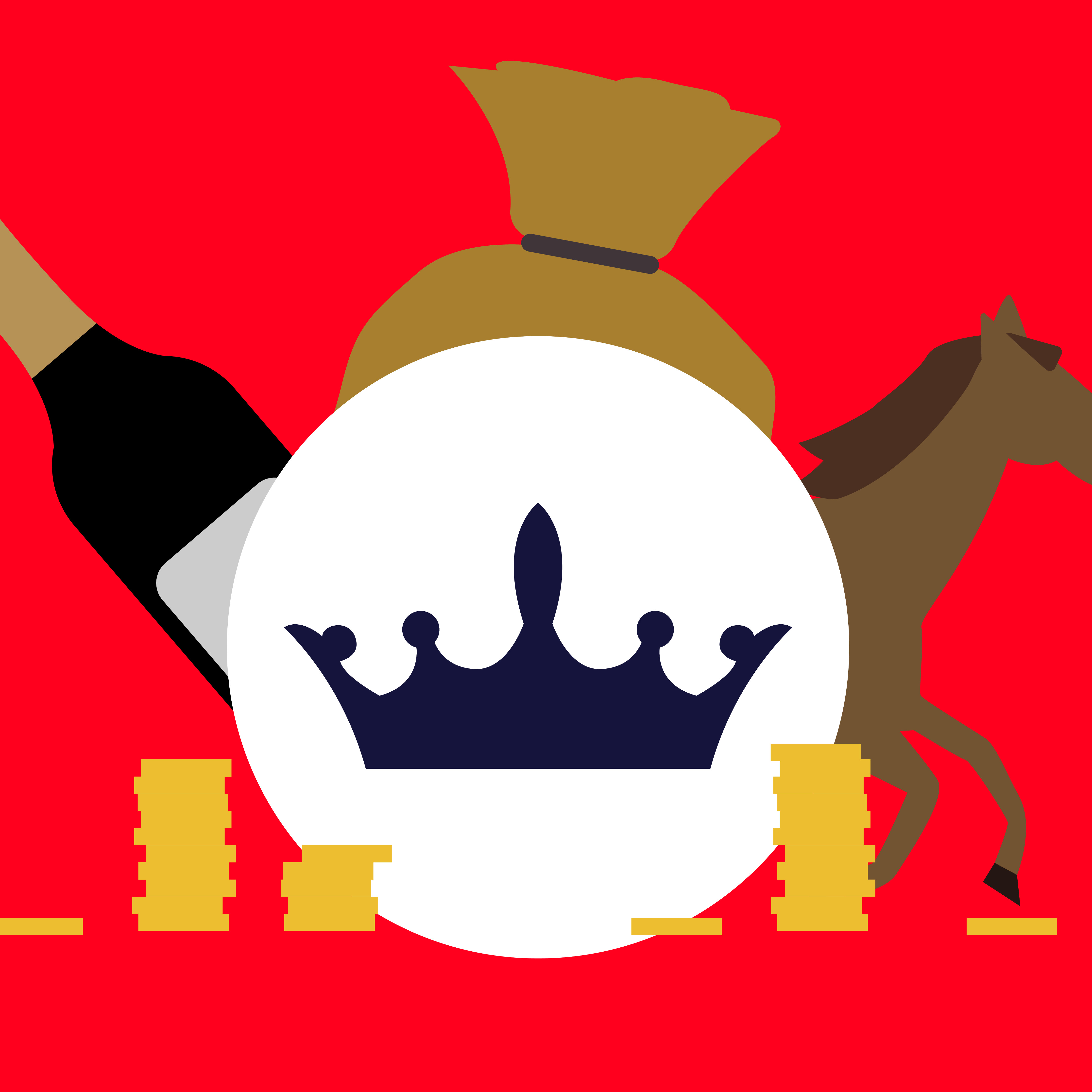 Massage, sorte penge og hestepasning for kommunens kr.